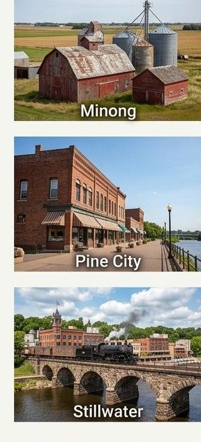 Minong, Pine City and Stillwater service areas